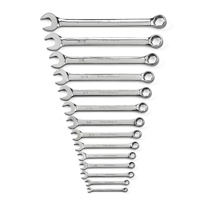 Gearwrench, 14 Pc. 6 Point Combination SAE Wrench Set