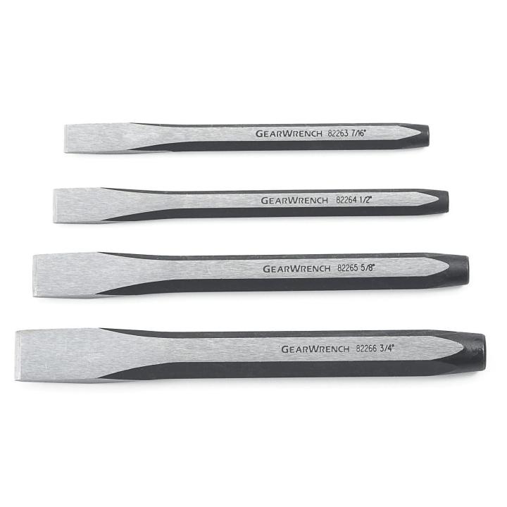 Gearwrench, 4 Pc. Cold Chisel Set