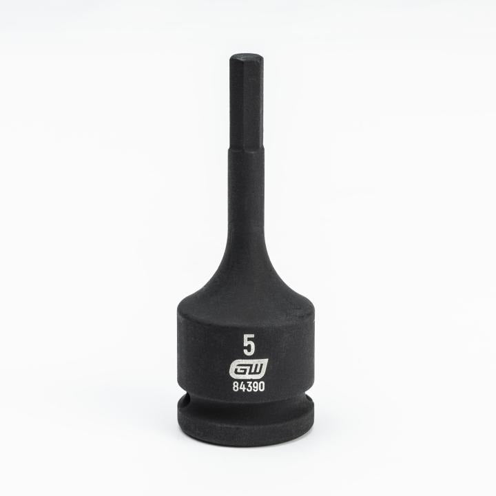 Apex Tool Group Mfr. 84390 Gearwrench;Skt Hex Imp 3/8Dr 5Mm