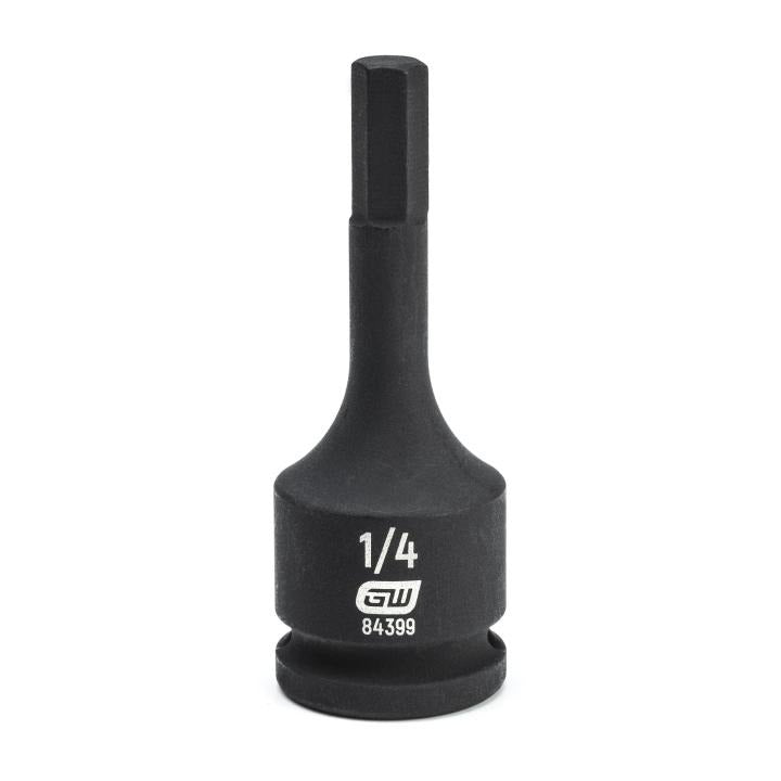 Apex Tool Group Mfr. 84399 Gearwrench;Skt Hex Imp 3/8Dr 1/4