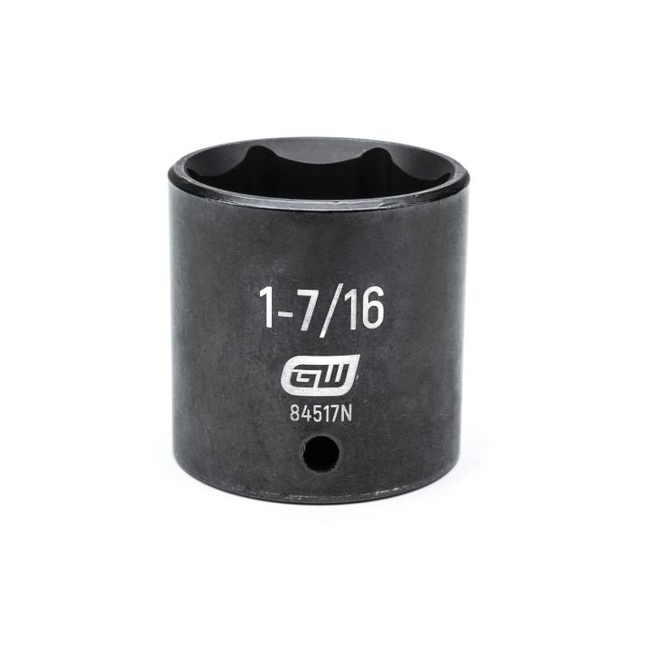 Gearwrench, 1/2" Drive 6 Point Standard Impact SAE Socket 1-7/16"