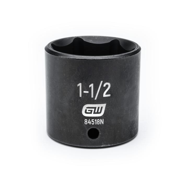 Gearwrench, 1/2" Drive 6 Point Standard Impact SAE Socket 1-1/2"
