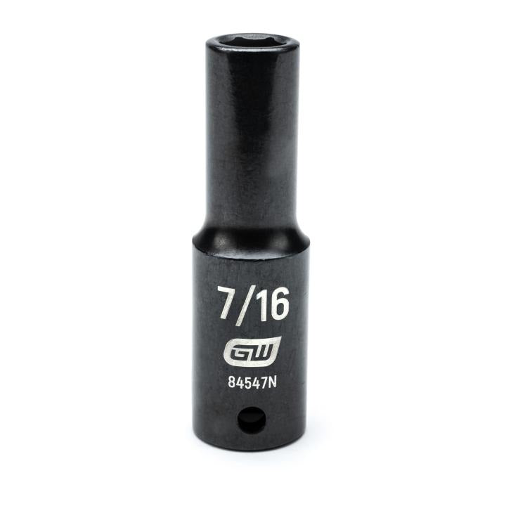 GEARWRENCH propose une large gamme de douilles à chocs, disponibles en stock et en coffrets, conçues pour offrir la performance et la résistance requises par les professionnels. Fabriquées en alliage d'acier au chrome-molybdène, elles offrent une rés