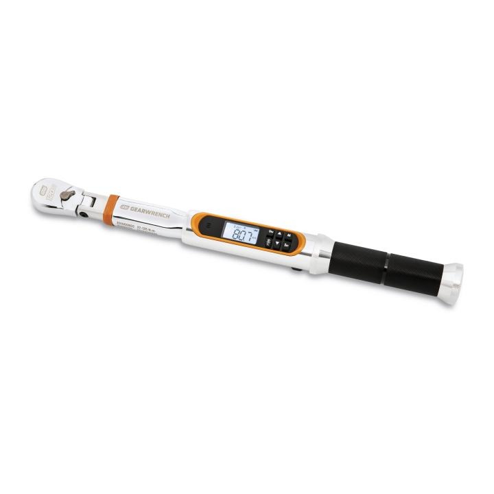 Clé dynamométrique électronique Gearwrench, 3/8" 120XP à tête flexible avec angle