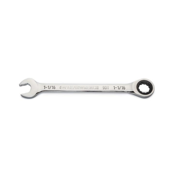 1-1/16" 90-Tooth 12 Point Ratcheting Combination Wrench