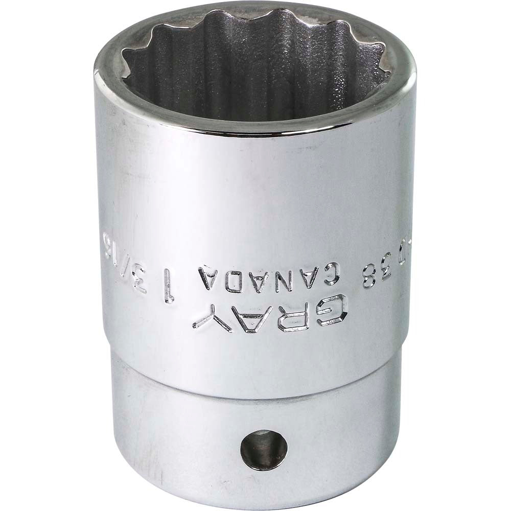 Socket - 3/4" Drive, 1-3/16" Hex, 12-Point