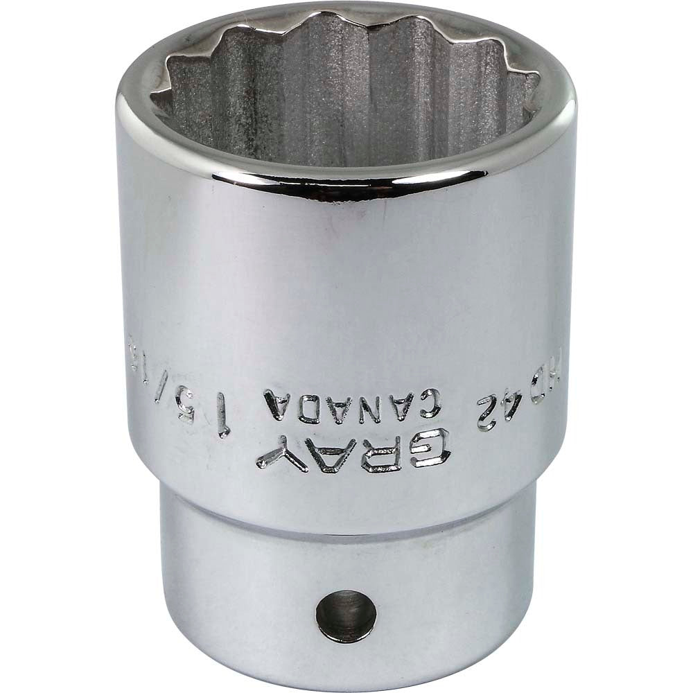 Socket - 3/4" Drive, 1-5/16" Hex, 12-Point