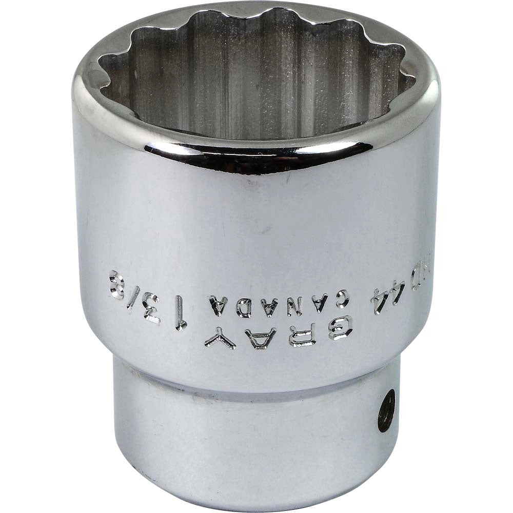 Socket - 3/4" Drive, 1-3/8" Hex, 12-Point