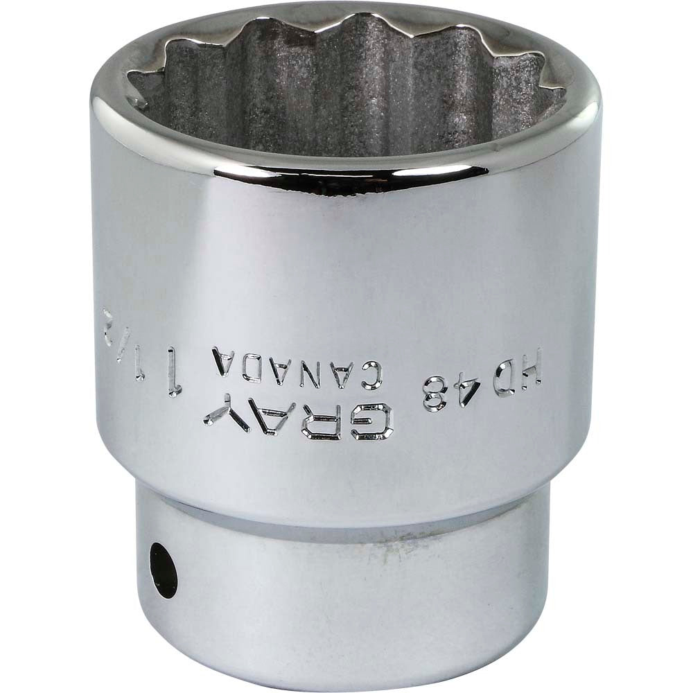 Socket - 3/4" Drive, 1-1/2" Hex, 12-Point