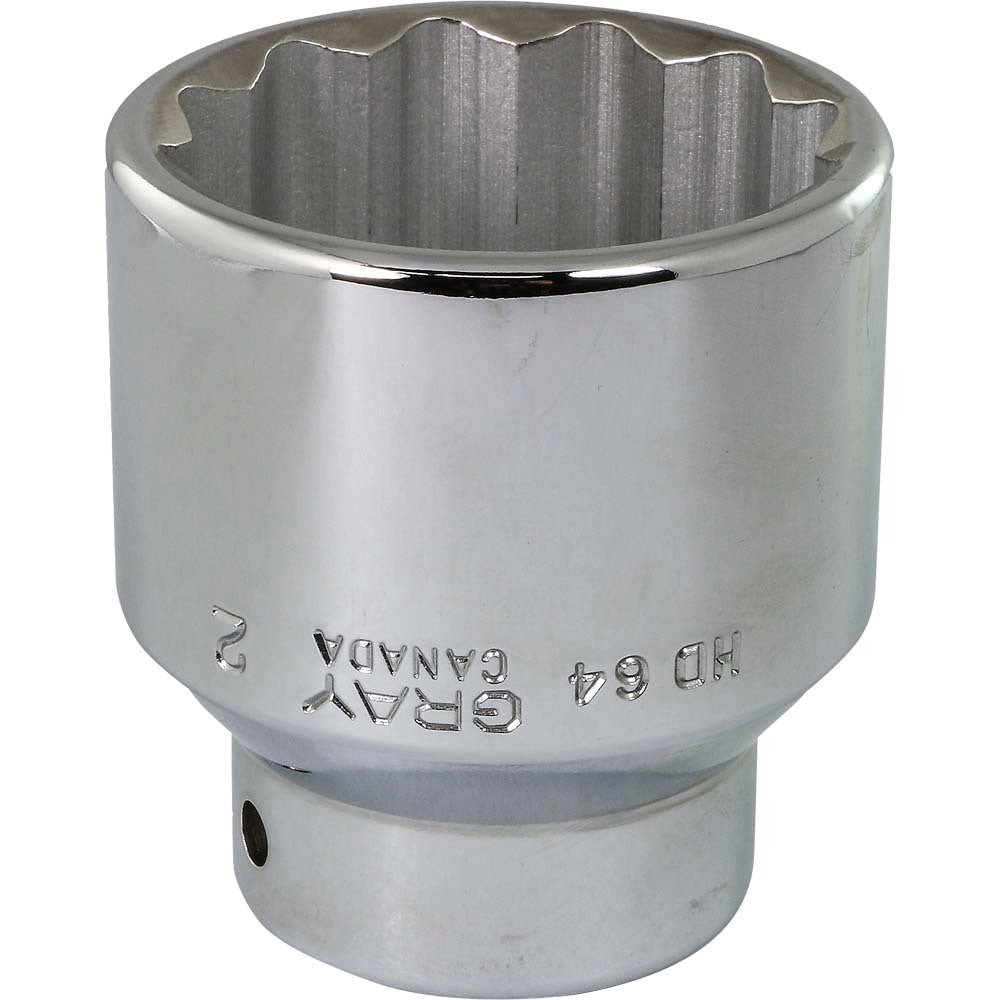 Socket - 3/4" Drive, 2" Hex, 12-Point
