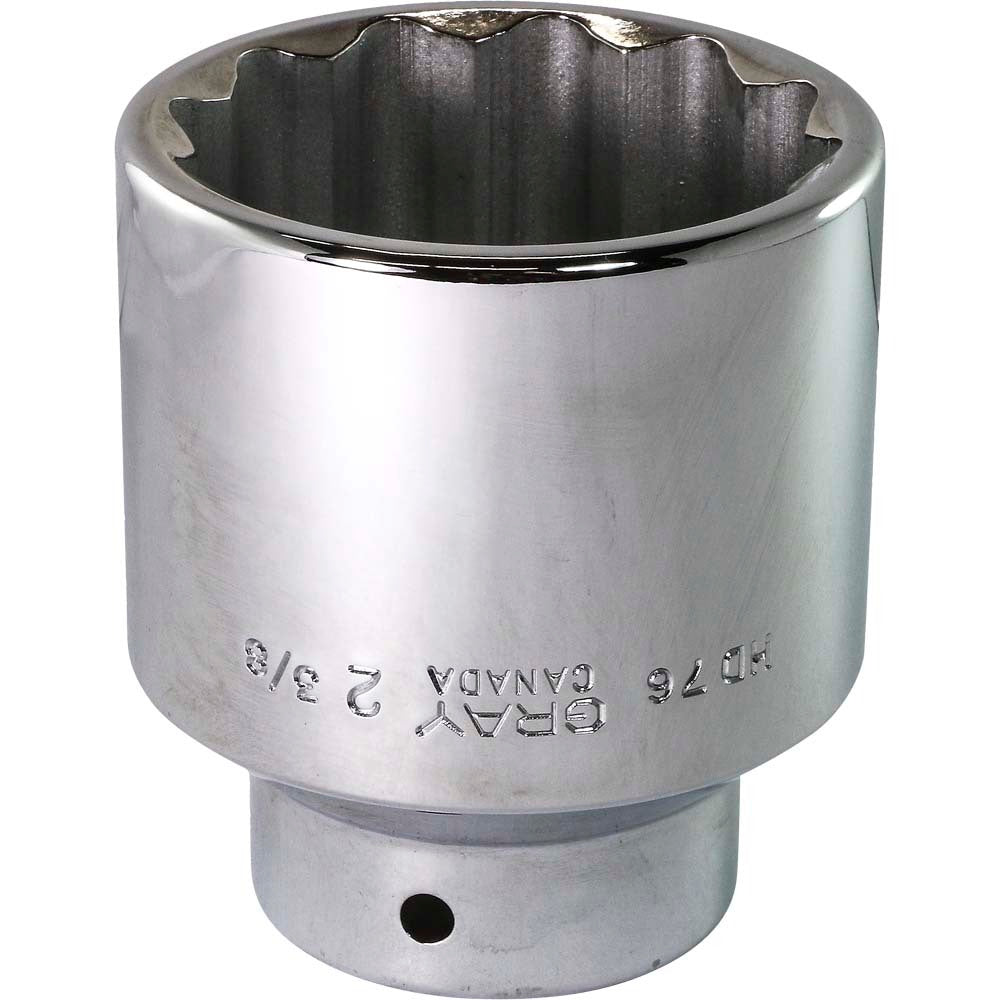 Socket - 3/4" Drive, 2-3/8" Hex, 12-Point