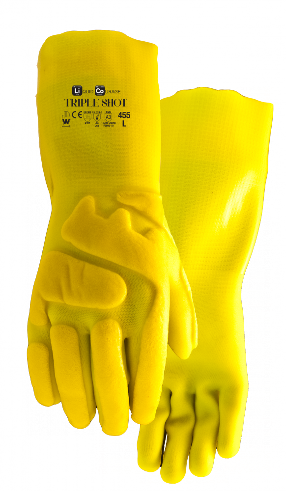 Triple Shot Gloves, 455, SZ: L