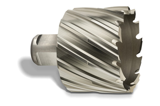 Annular Cutter With 3/4 Straight Shank, HSS, 2" x 1"