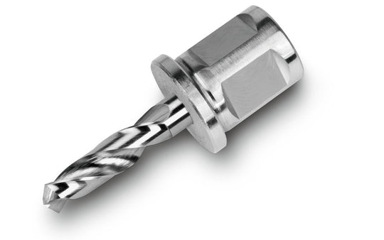 Twist Drill With 3/4" Straight Shank, HSS, 1/4" - 1-3/8"