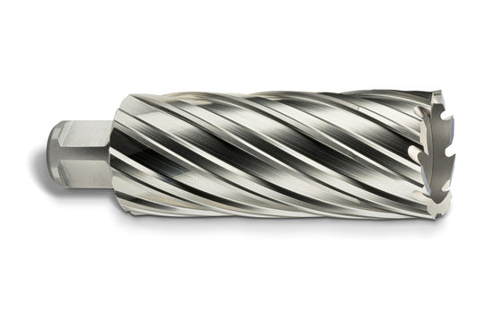 Annular Cutter With 3/4 Straight Shank, HSS, 1-1/4" x  3"