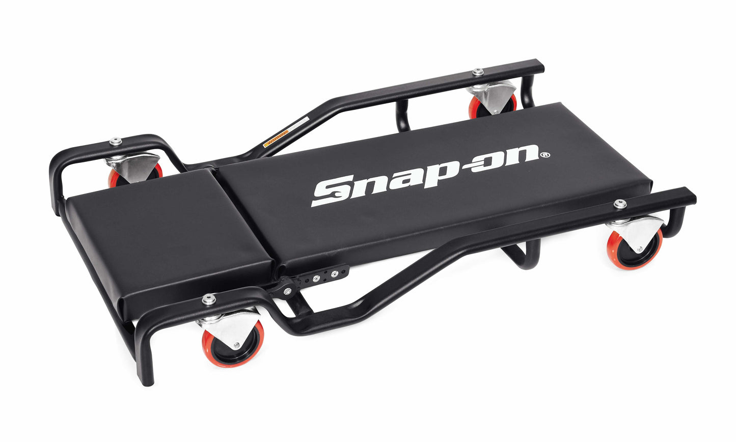 Flat-Oval Adjustable Heavy-Duty Creeper (Black)