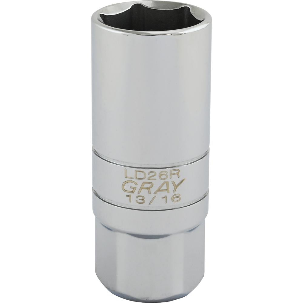 Spark Plug Socket - 13/16" Hex, 3"