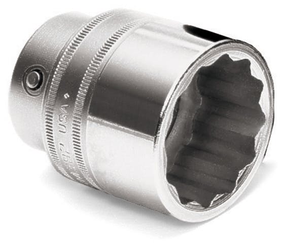 Socket 24mm 3/4 Drive 12 Points Chrome Regular