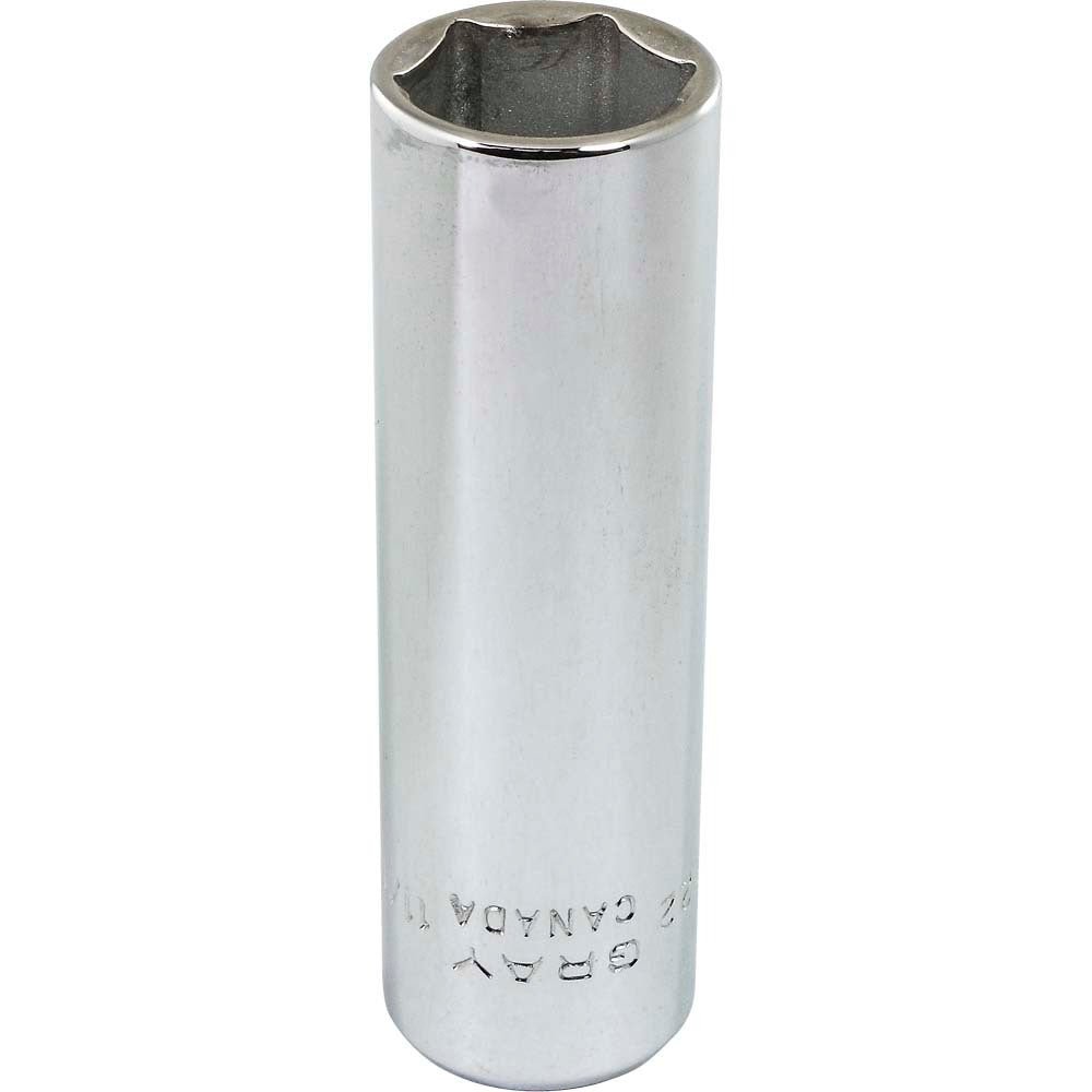 Socket - Deep, 1/2" Drive, 11/16" Hex, 6-Point