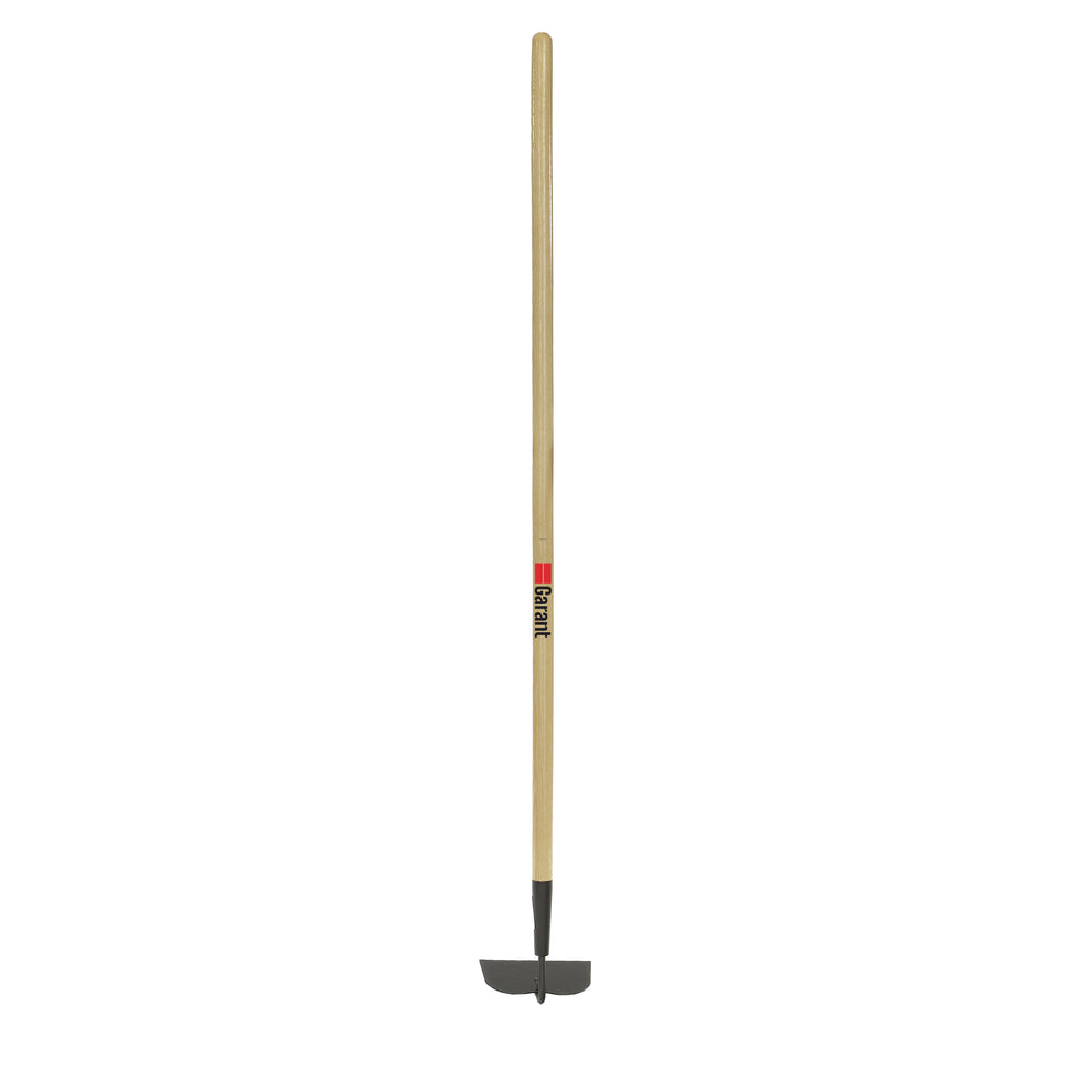 Garden hoe, 6" head, shank type, harwood hdle