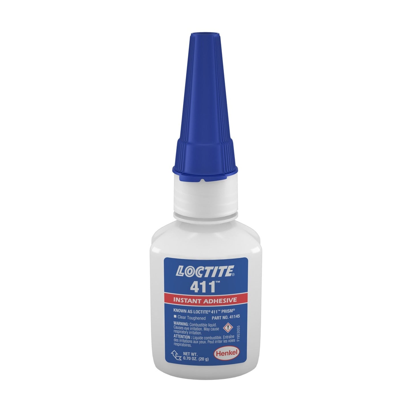 LOCTITE® 411, General Purpose Instant Adhesive, White, 20 g Bottle