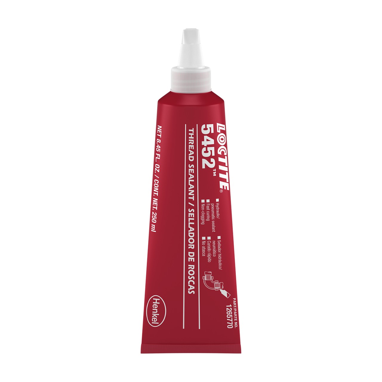 LOCTITE® 5452, Thixotropic, Methacrylate Ester Acrylic Thread Sealant, 250 ml Tube