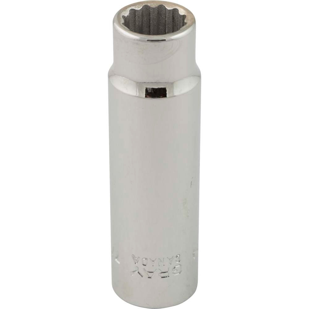 Socket - Deep, 3/8" Drive, 7/16" Hex, 12-Point
