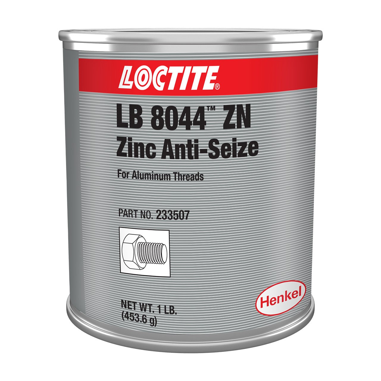 LOCTITE® LB 8044, Zinc Anti-Seize,1 lb Can