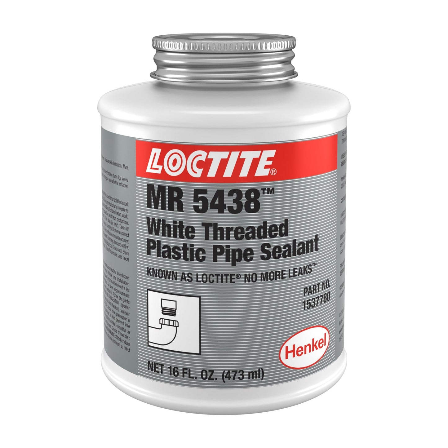 LOCTITE® MR 5438, White Threaded Plastic Pipe Sealant, 16 oz Can