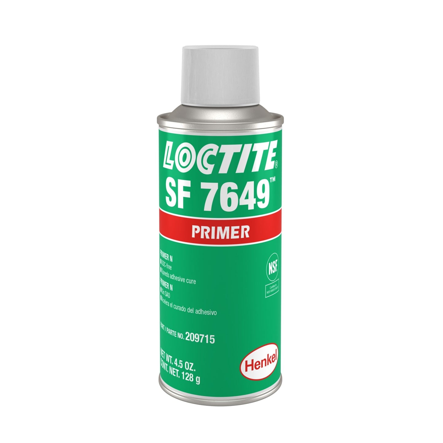 LOCTITE® SF 7649, Solvent-Based Activator, 4.50 oz Aerosol Can