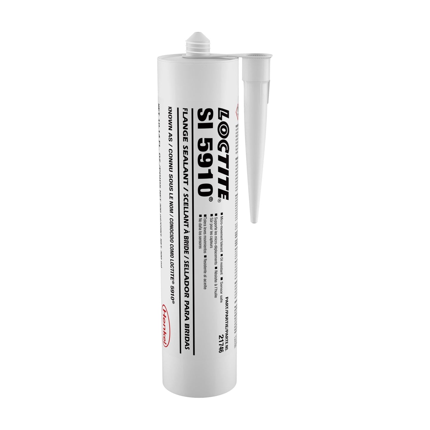 LOCTITE® SI 5910, produit d'étanchéité à faible résistance, cartouche standard de 300 ml