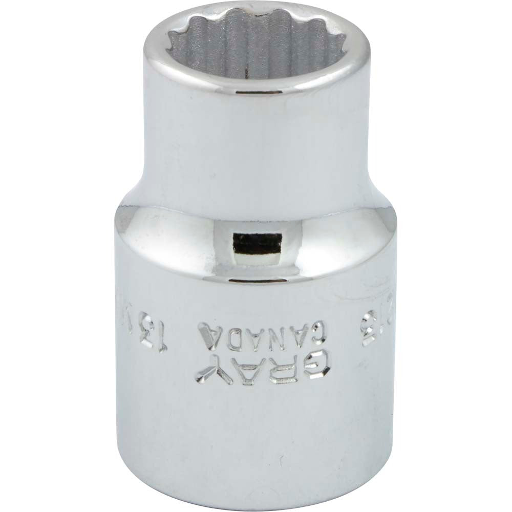 Socket - 13mm x 1/2" Drive, 12-Point