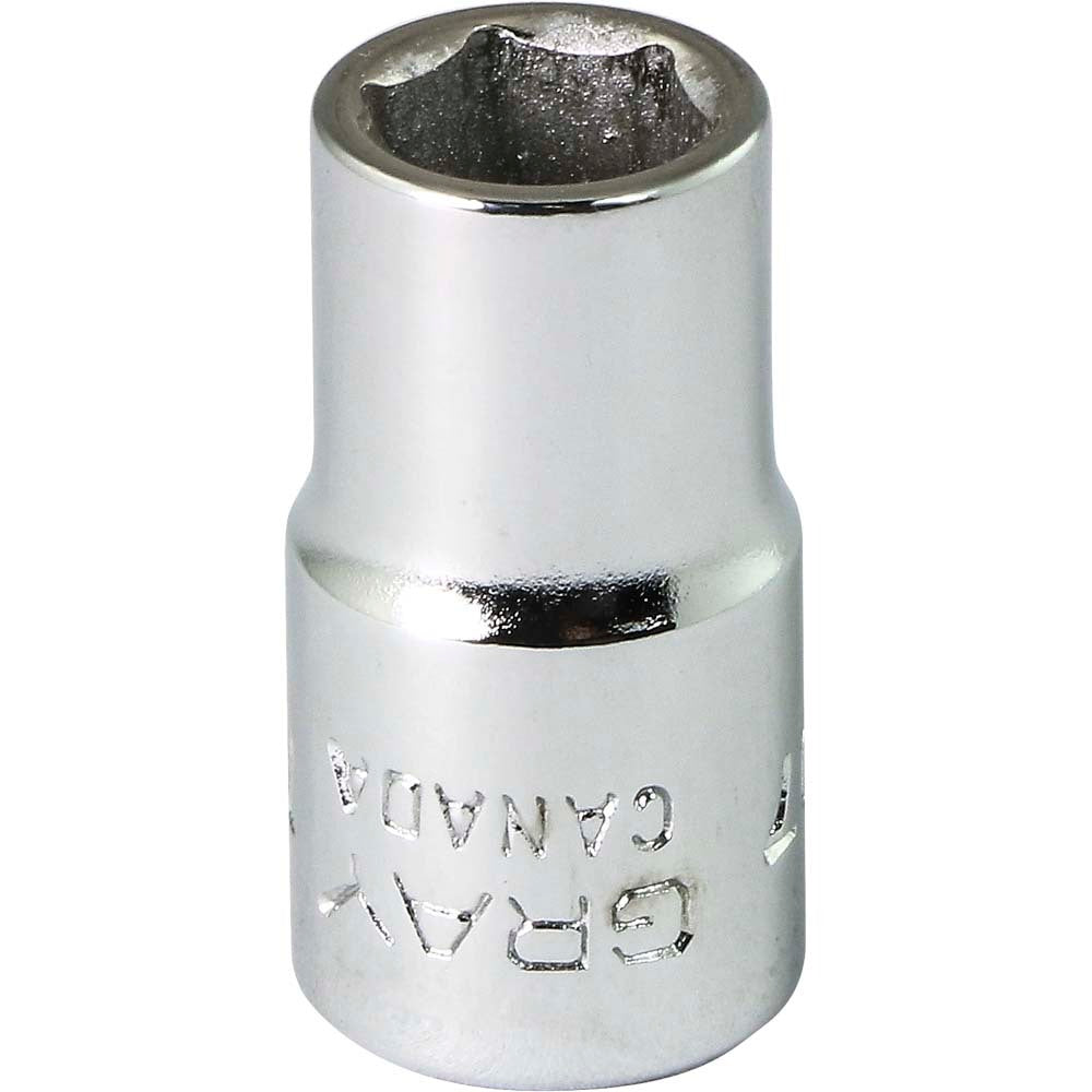 Socket - 1/4" Drive, 7mm Hex, 6-Point