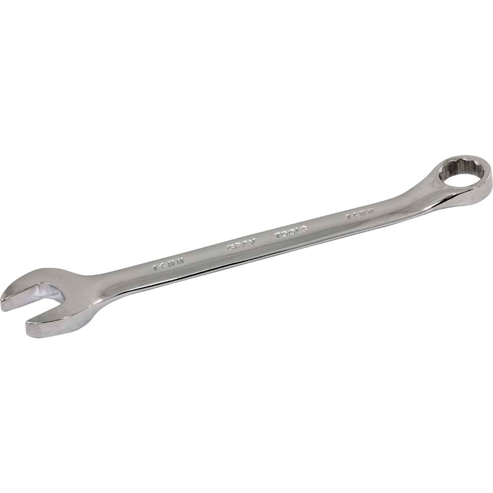 Combo Wrench - 14mm, 12-Point, Mirror