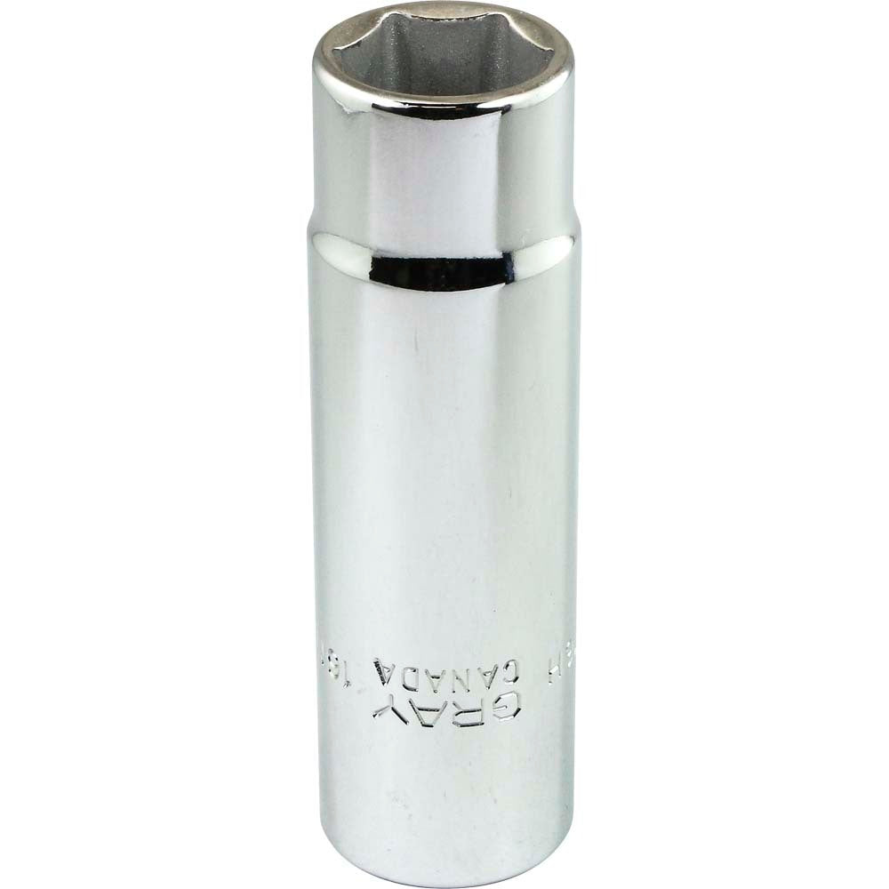Socket - Deep, 1/2" Drive, 16mm Hex, 6-Point