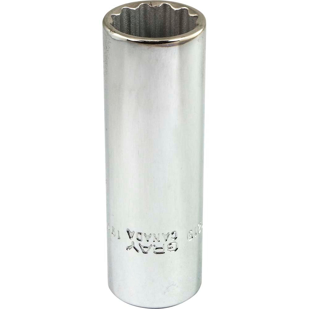 Socket 19mm x 1/2" Drive 12-Point Deep