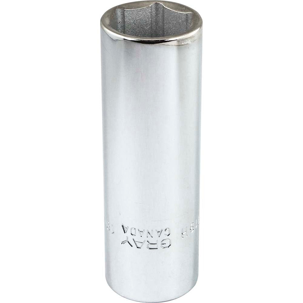 Socket - Deep, 1/2" Drive, 19mm Hex, 6-Point