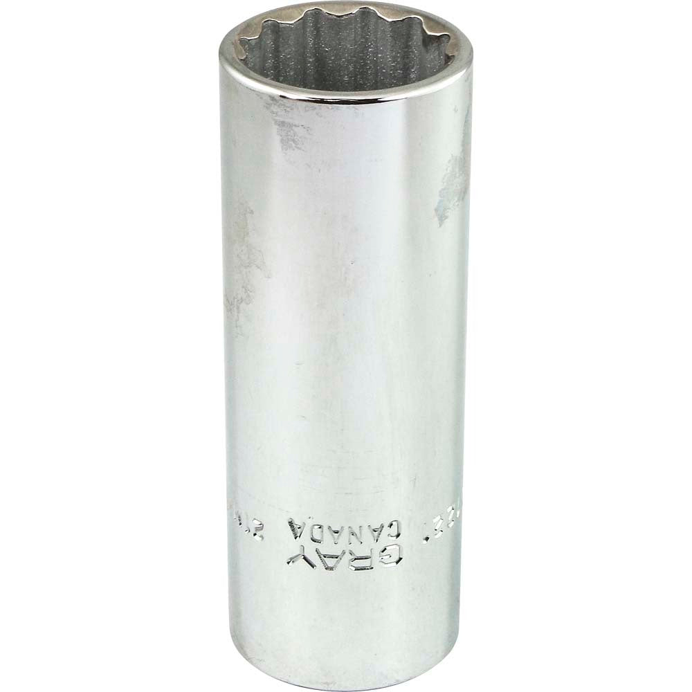 Socket 21mm x 1/2" Drive 12-Point Deep