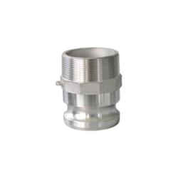 Adapter Groove and Cam 1/2", Type F, MNPT, Stainless Steel 316