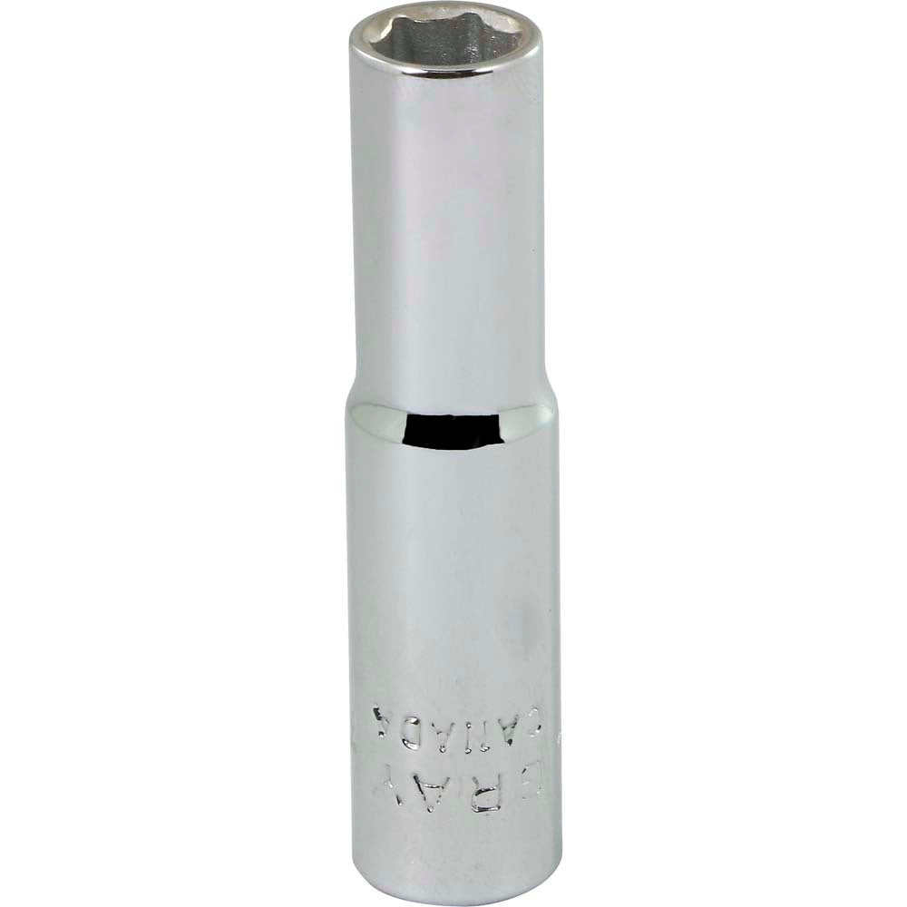 Socket - 7mm x 1/4" Drive, 6-Point, Deep