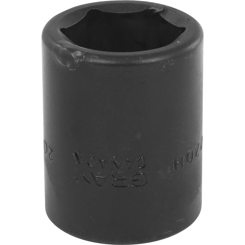 Impact Socket - 1/2" Drive, 20mm, 6-Point