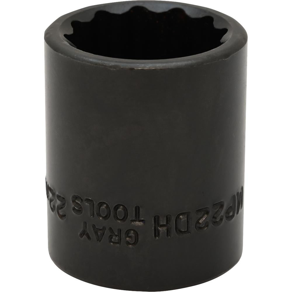 1/2" Drive 22mm Impact Socket 12-Point