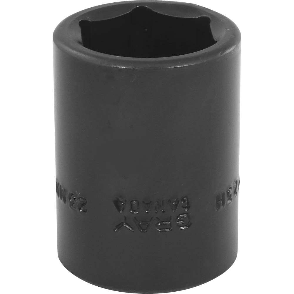 Impact Socket - 1/2" Drive, 23mm, 6-Point - Precision