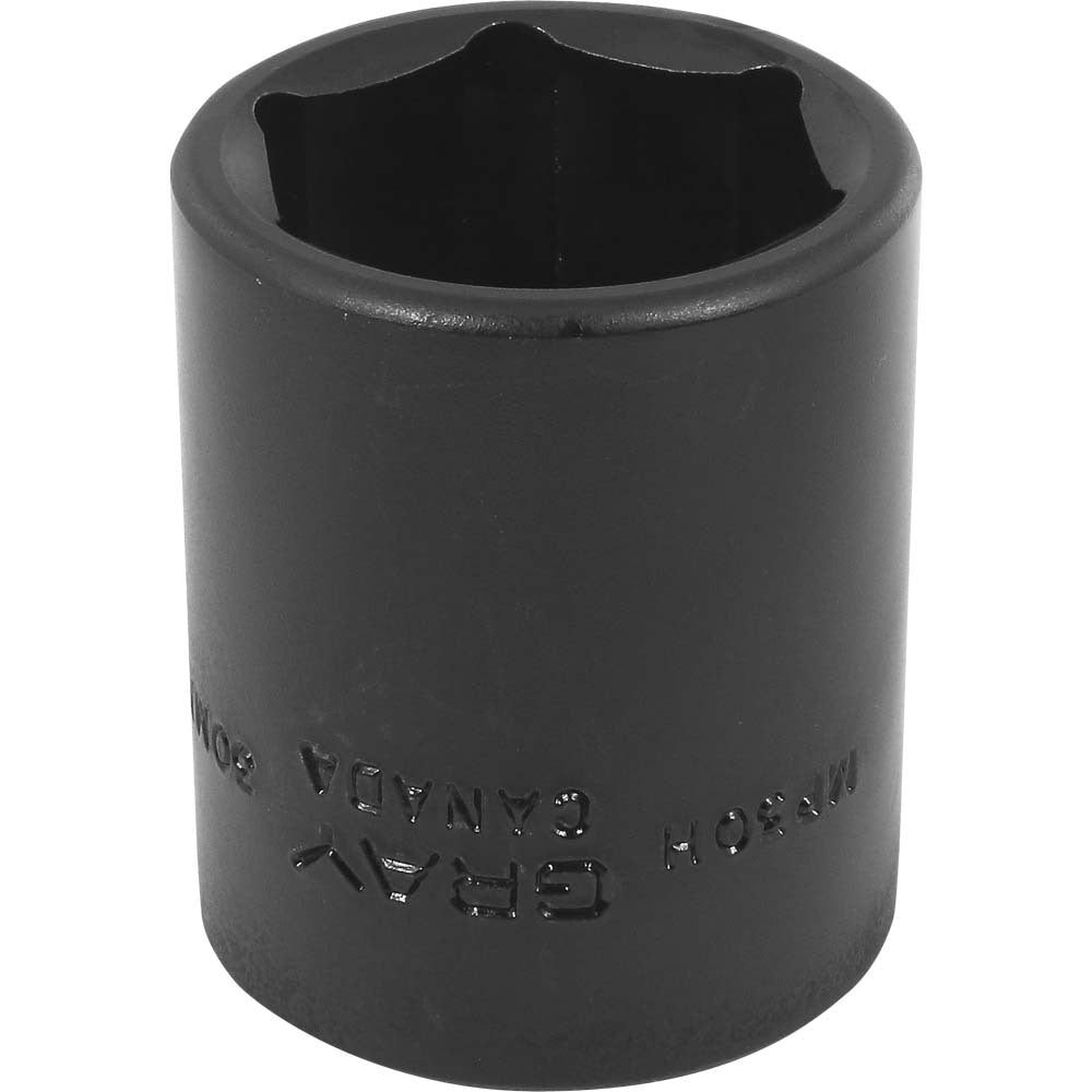 Impact Socket - 1/2" Drive, 30mm, 6-Point