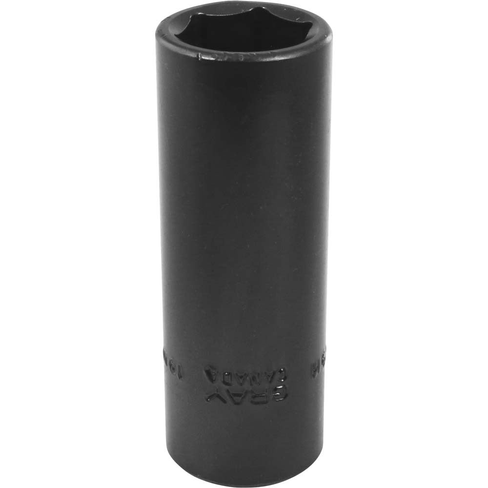 Socket - 19mm x 1/2" Drive, 6-Point, Deep