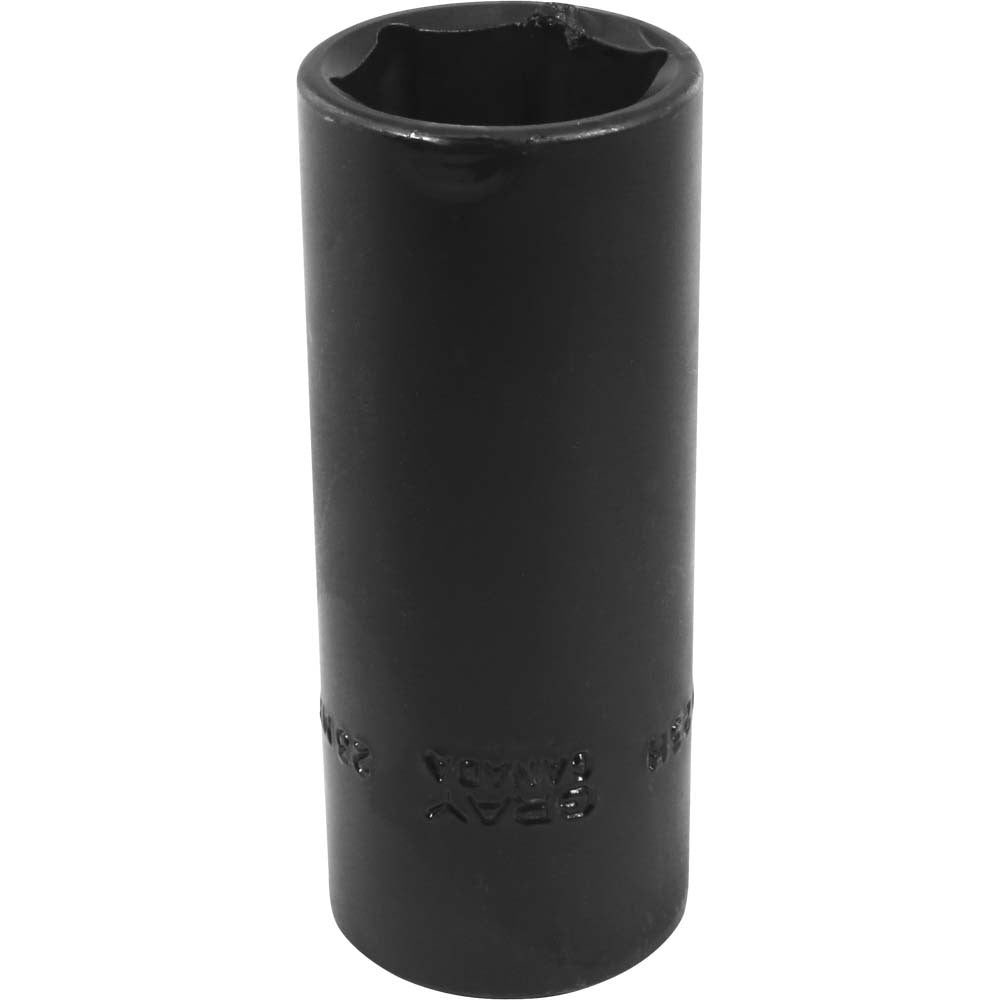 Impact Socket - 1/2" Drive, 23mm, 6-Point - High Strength