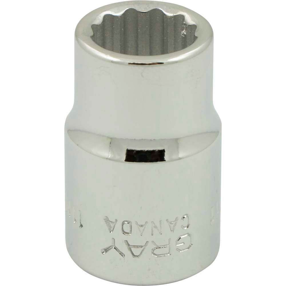 Socket - 3/8" Drive, 11mm Hex, 12-Point