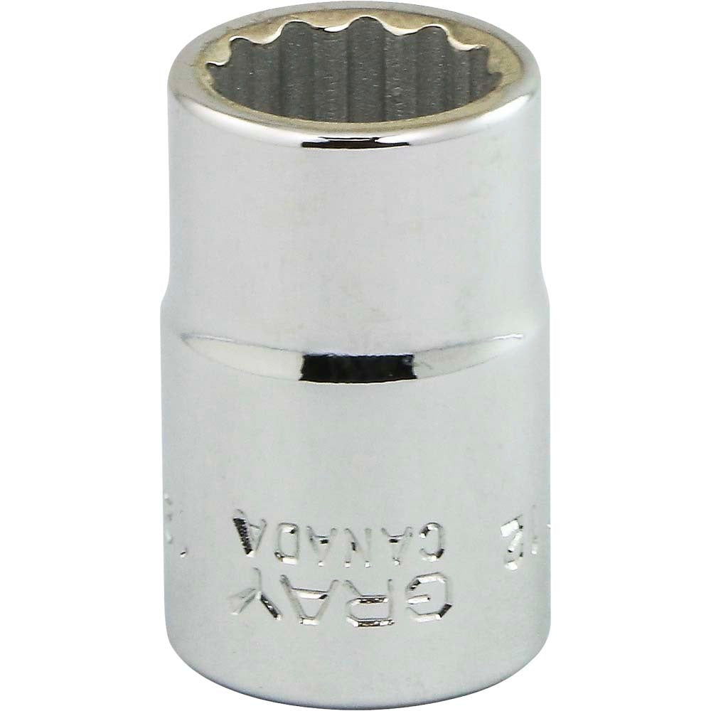 Socket - 3/8" Drive, 12mm Hex, 12-Point