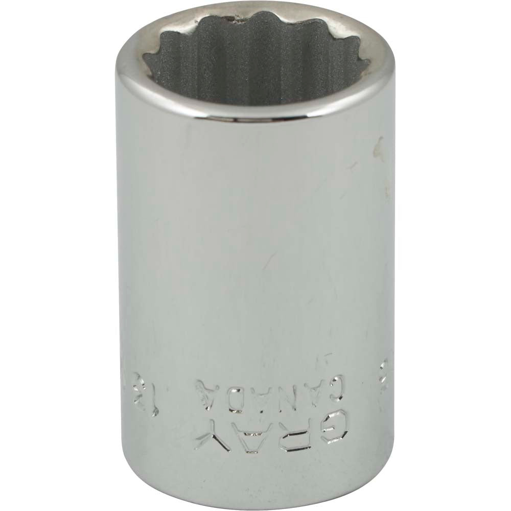 Socket - 3/8" Drive, 13mm Hex, 12-Point