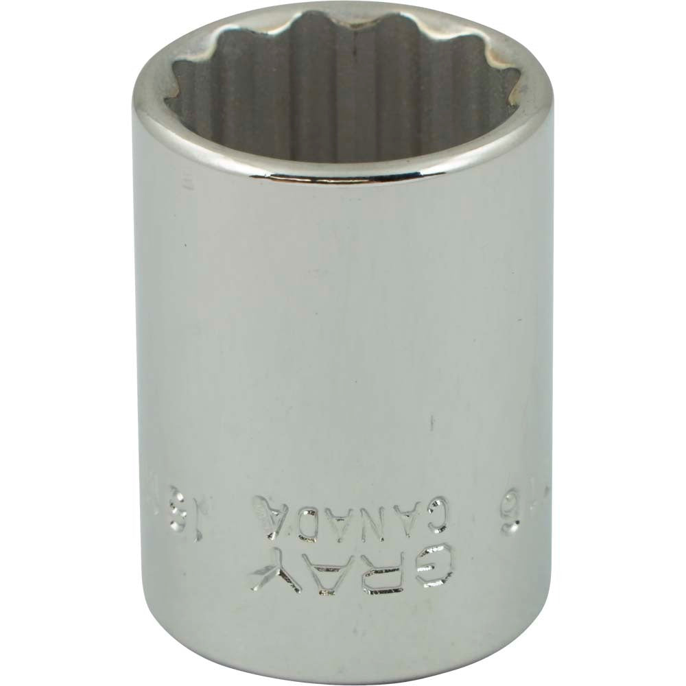 Socket - 3/8" Drive, 16mm Hex, 12-Point